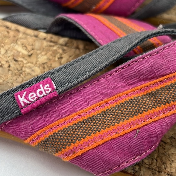 Keds Tealight Band Cork Slip On Sandals Size 8 - Picture 6 of 9